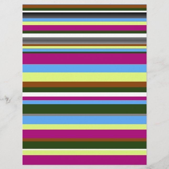 Lámina Colorida banda de diseño personalizada (Anverso)