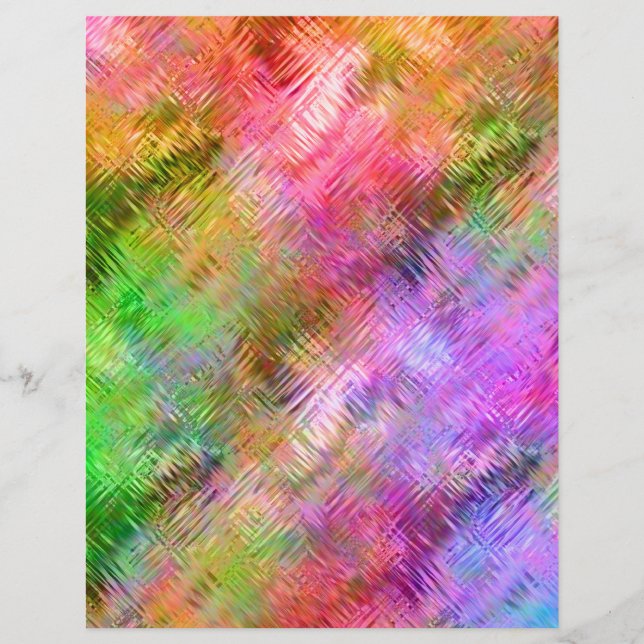 Lámina Colorida textura de vidrio opal (Anverso)