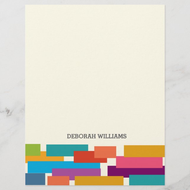 Lámina colorido estampado (Anverso)