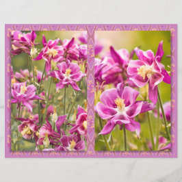 Lámina Columbines Diptych