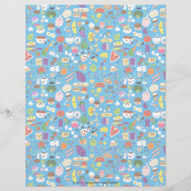 Lámina Comida feliz (Anverso)