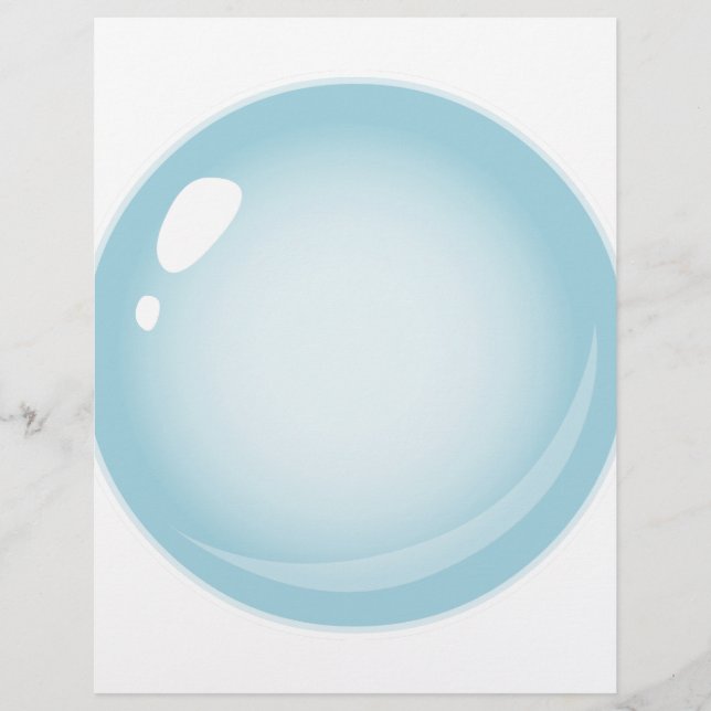 Lámina Comida Glitch burbuja diminuta (Anverso)