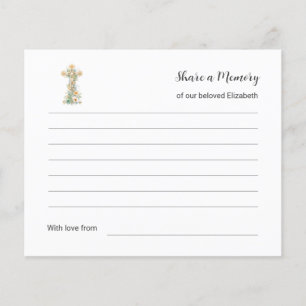 Lámina Compartir una asistencia a un funeral de Word con 