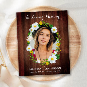 Lámina Compasión floral por el país presupuestal Gracias 