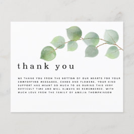 Lámina Compasión funeraria de Eucalyptus Presupuestario G