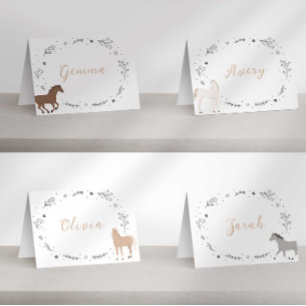 Lámina Comportamiento ecuestre occidental editable sobre 