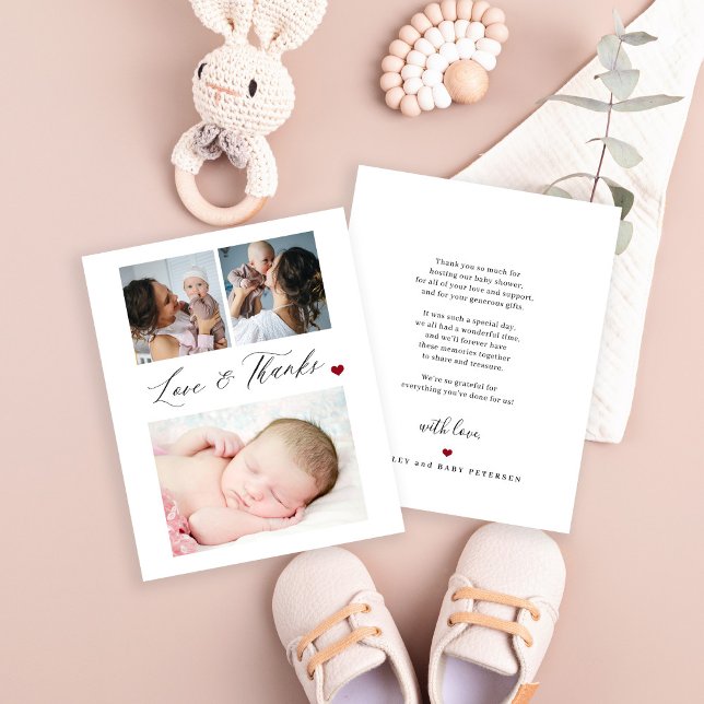 Lámina Composición de fotos de bebe 3 presupuestado tarje (Subido por el creador)