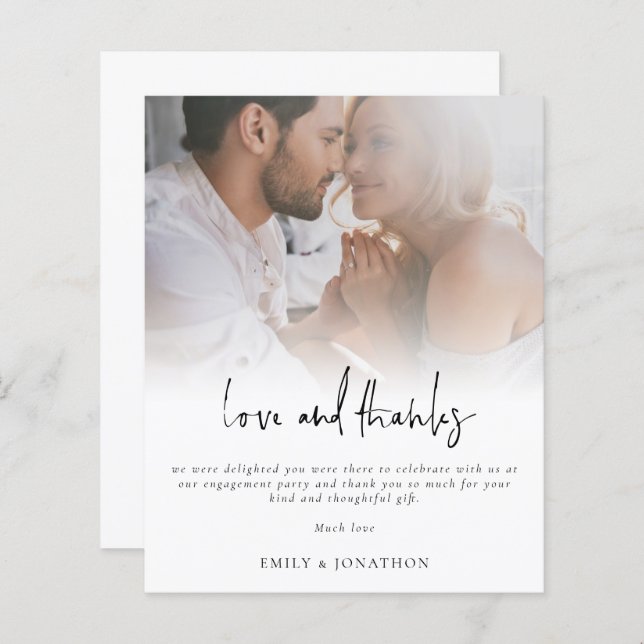 Lámina Compromiso con guión gráfico de presupuesto Amor y (Anverso / Reverso)