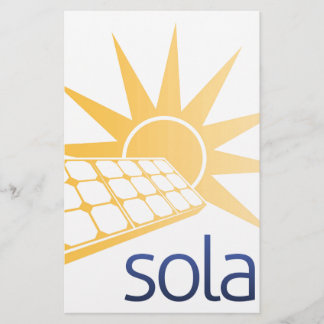 Lámina Concepto de panel de energía solar