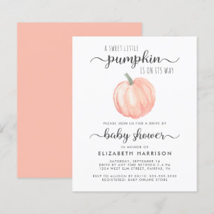 Lámina Conducción Por Invitación A La Calabaza Naranja De