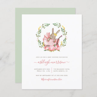 Lámina Conejito Dormido En El Presupuesto En La Ducha De 