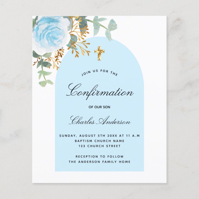 Lámina Confirmación presupuestaria eucalipto niño azul fl (Anverso)