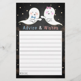 Lámina Consejo de Fiestas para revelar el género de Littl