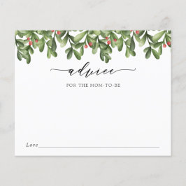 Lámina Consejo de invierno para la futura mamá