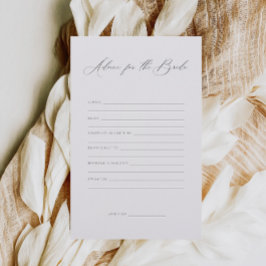 Lámina Consejo minimalista Para El Juego De Ducha Novial