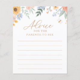 Lámina Consejo para Padres a Apostar al juego de Baby Sho