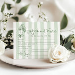 Lámina Consejo y deseos Sage green Off Market card<br><div class="desc">Consejo y deseos Sage green Off the Market Card Artículos de correspondencia disponibles.</div>