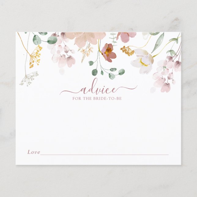 Lámina Consejos de flores rosadas florecientes para la no (Anverso)