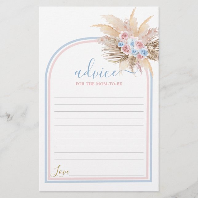 Lámina Consejos de Grass para la madre que debe ser tarje (Anverso)