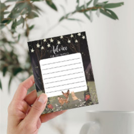 Lámina Consejos para el futuro juego de Baby Shower para 