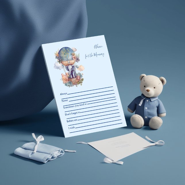 Lámina Consejos para el juego mami Baby Shower (Subido por el creador)