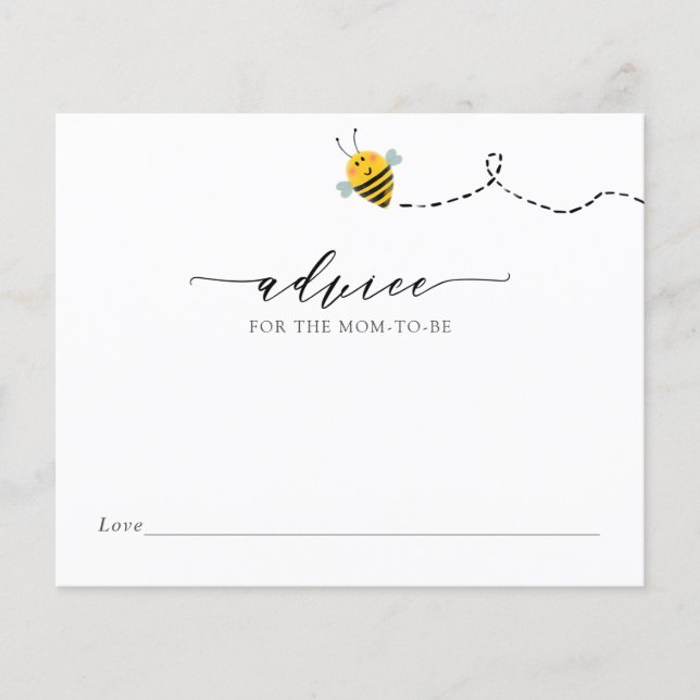 Lámina Consejos para la mami-a-abeja (Anverso)