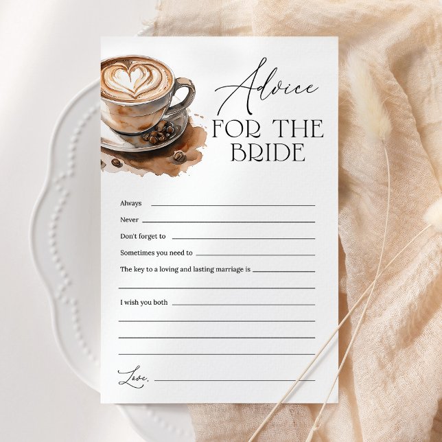 Lámina Consejos Para La Novia Desayuno Nupcial De Café (Subido por el creador)