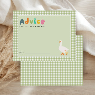 Lámina Consejos para padres Fiesta de Baby Shower Silly G