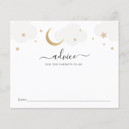 Lámina Consejos sobre el bebé en la luna para los futuros