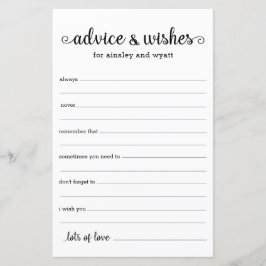 Lámina Consejos y deseos