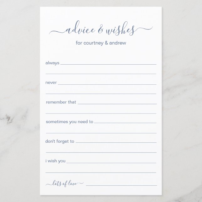 Lámina Consejos y deseos (Anverso)