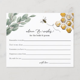 Lámina Consejos y deseos para la novia y la ducha de novi