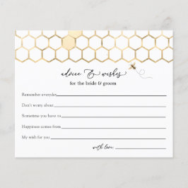 Lámina Consejos y deseos para la novia y la ducha de novi