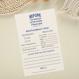 Lámina Consejos y predicciones Biblia Verse juego de duch