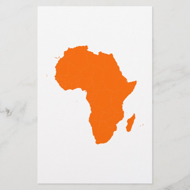 Lámina Continente de África (Anverso)