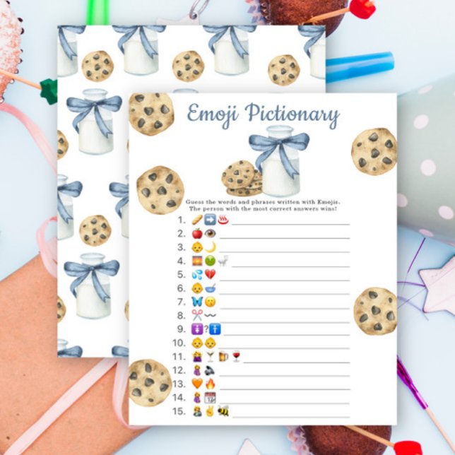 Lámina Cookie y la Emoji de la ducha de leche (Subido por el creador)