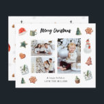 Lámina Cookies y tratamientos multifotográficos para Navi<br><div class="desc">** EL PAPEL SATÍN ES PAPEL DELGADO. ACTUALIZAR EL PAPEL PARA UN PAPEL DE TARJETA MÁS ESPESO. TIENE UNA OPCIÓN PARA ENVELOPES. *** Ahorra dinero en invitaciones con esta invitación más pequeña que tiene una opción para sobres. Envíe un poco de alegría de vacaciones y una invitación de compromiso con...</div>