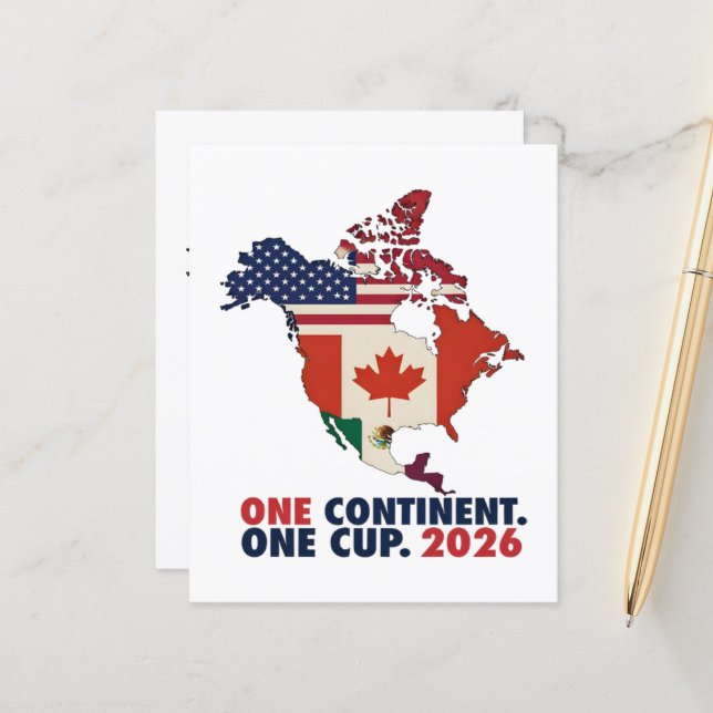Lámina Copa Mundial USA Canadá México (Anverso/Reverso In Situ)