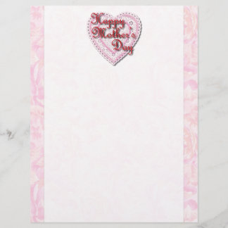 Lámina Corazón adorable (en rosado) para el Día de la Mad