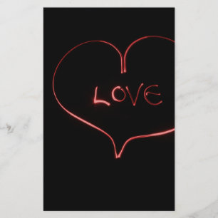 Lámina Corazón de pintura clara