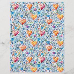 Lámina Corazones 15