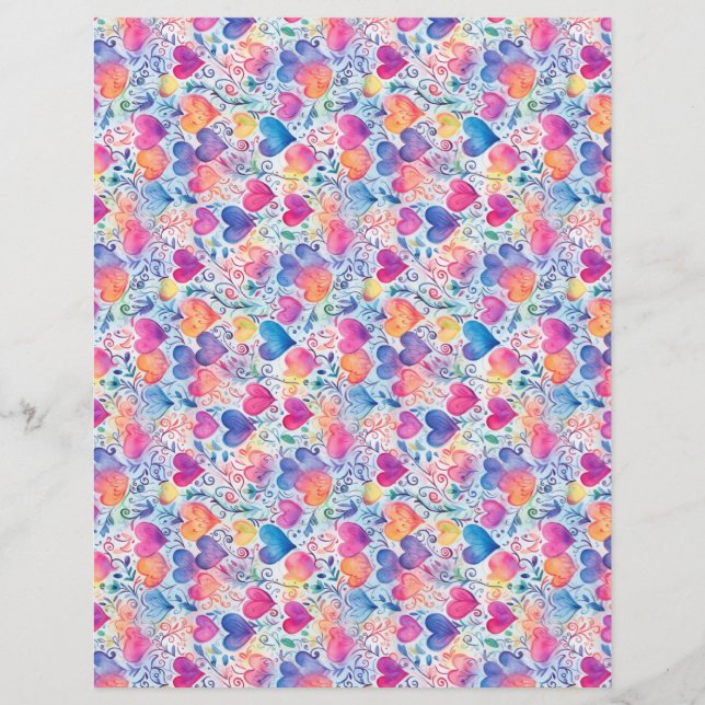 Lámina Corazones 8 (Anverso)