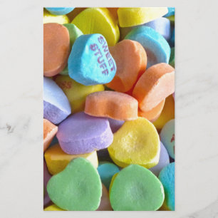 Lámina Corazones de caramelo coloridos