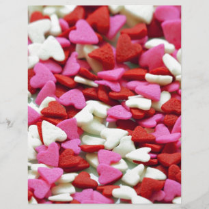 Lámina Corazones de San Valentín