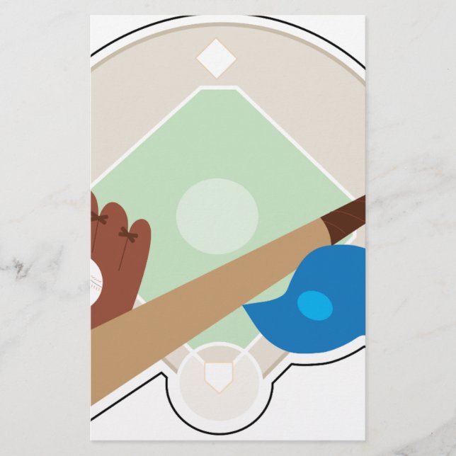 Lámina Cosas de béisbol (Anverso)