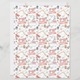Lámina Coser Papel de Scrapbook