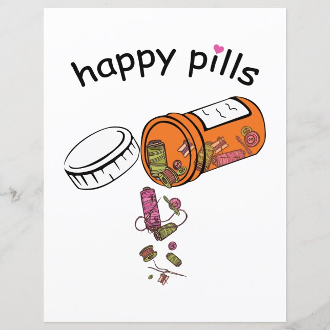 Lámina Costura | Masaje de pastillas Felices (Anverso)