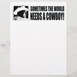 Lámina Cowboy George W Bush