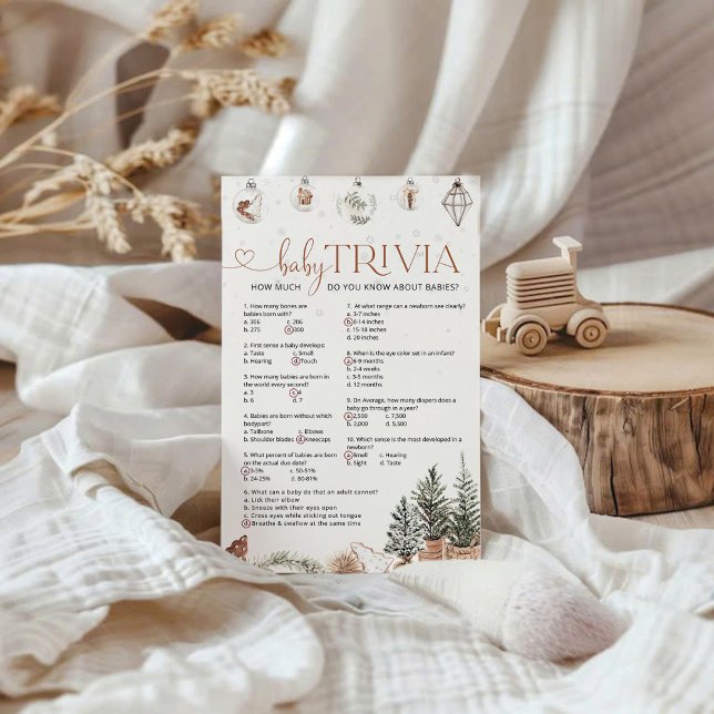 Lámina Cozy Baby Trivia Game (Subido por el creador)