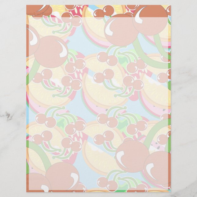 Lámina Crazy Fruit Bowl (Anverso)